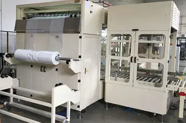 alimentación de bolsa en máquina insertadora de bolsa 