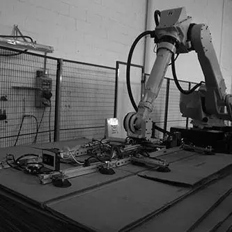 robot armador de cajas de cartón