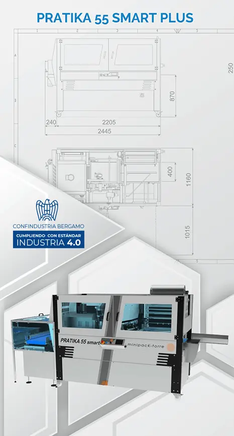 MINIPACK modelo PRATIKA 55 SMART PLUST