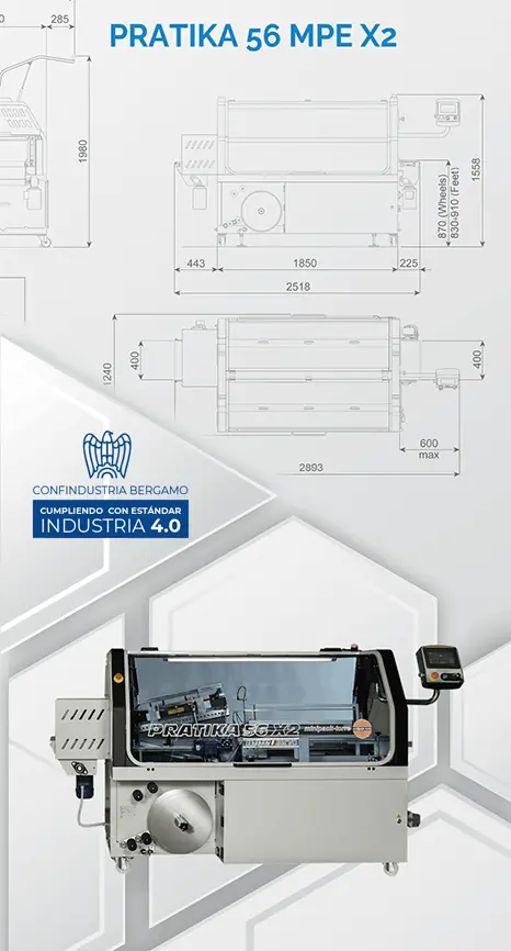 MINIPACK modelo PRATIKA 56 MPE X2