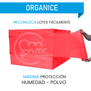 plástico para paletizar rojo plástico para paletizar rojo