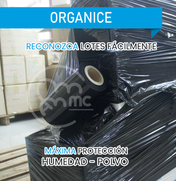 plástico para paletizar negro plástico para paletizar negro
