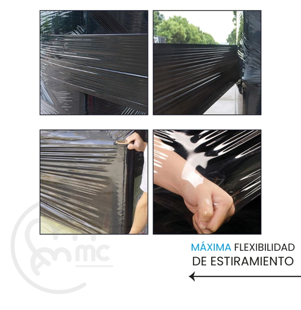 plástico para paletizar negro plástico para paletizar negro