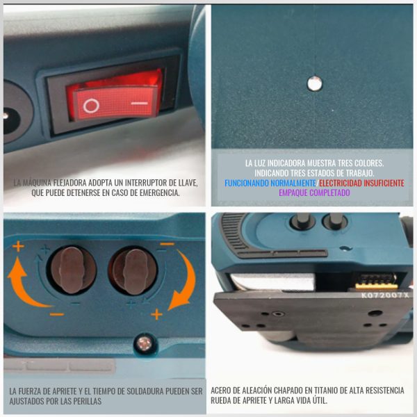mÁquina flejadora portÁtil modelo jd 13/16 mÁquina flejadora portÁtil modelo jd 13/16