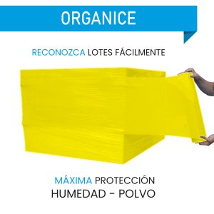 plástico para paletizar amarillo plástico para paletizar amarillo