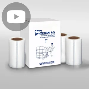 plástico para paletizar manual 9 pulgadas