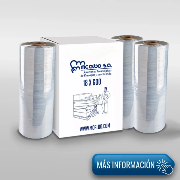 plástico para paletizar manual 18 x 600 pies (copia)