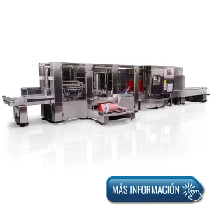 máquinas de envoltura retráctil con película impresa polypack