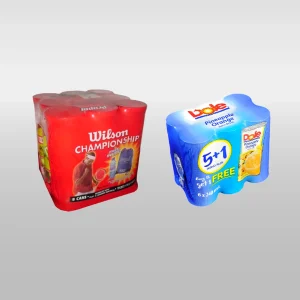 máquinas de envoltura retráctil con película impresa polypack