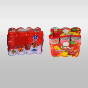 máquinas de envoltura retráctil con película impresa polypack