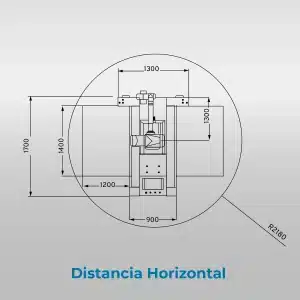 distancia horizontal wp 50 xl distancia horizontal wp 50 xl