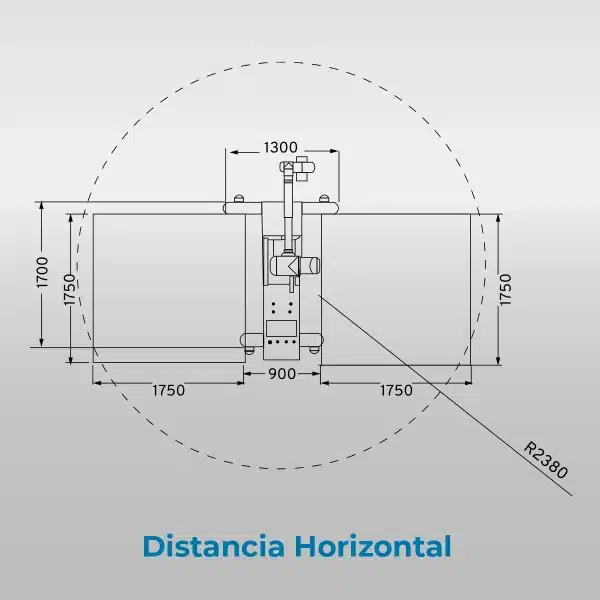 distancia horizontal wp 50c distancia horizontal wp 50c